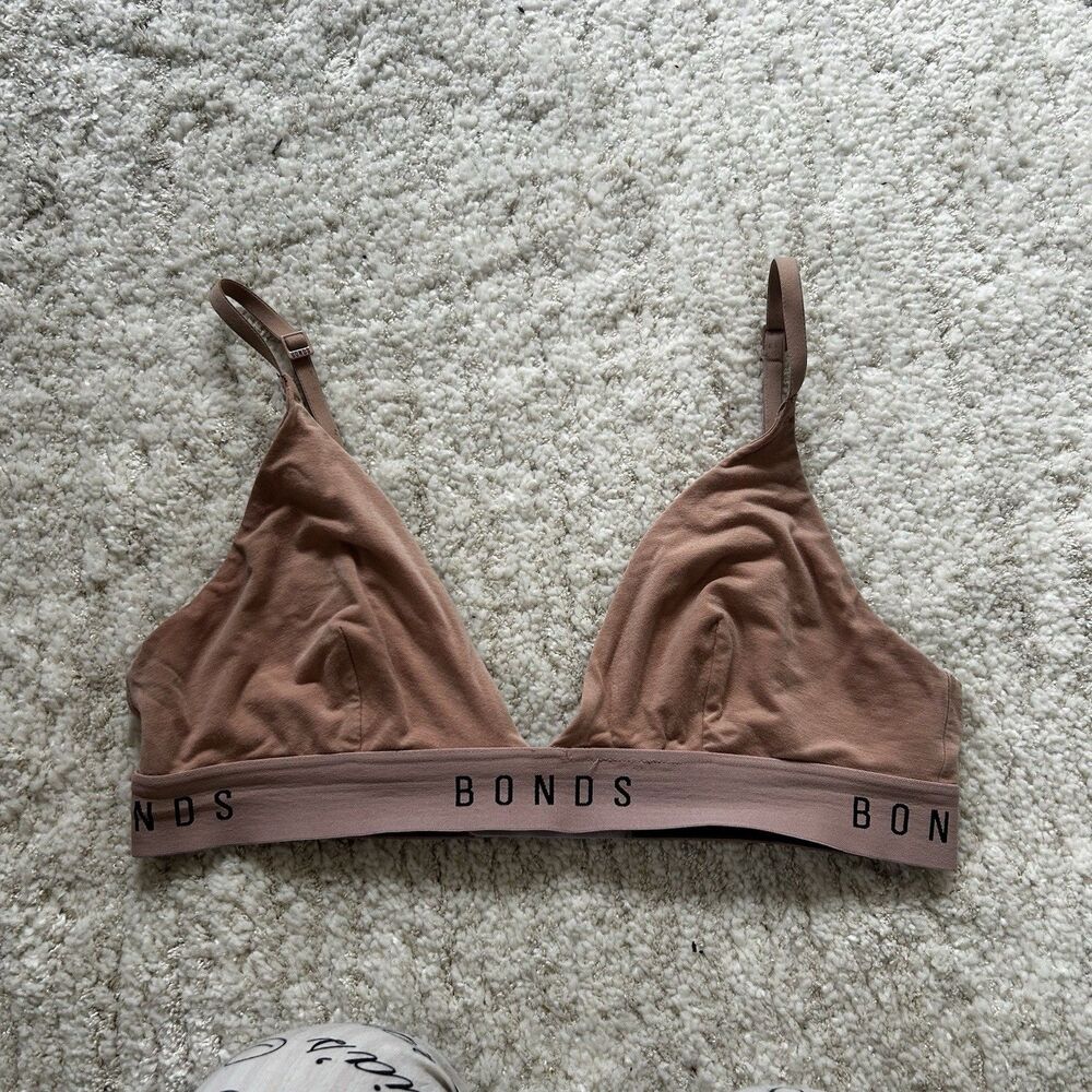 Nude Bonds Original Wireless Bralette sz XS